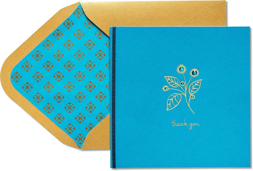 Papyrus Thank You Card - Suitable for Mother's Day (Flower)