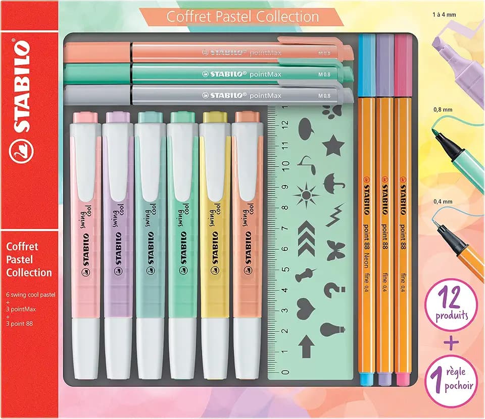 STABILO - Stifte-Set - Pastel Collection