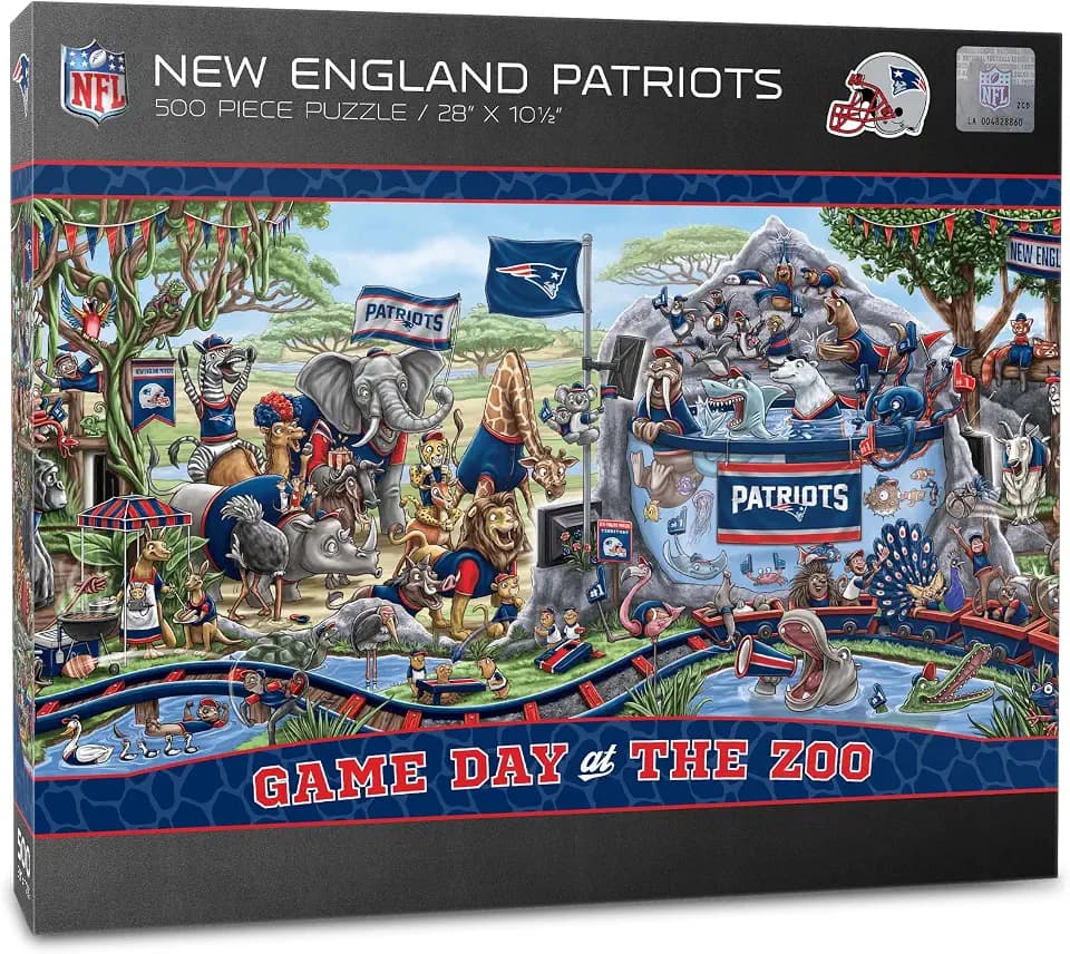 YouTheFan NFL Game Day at The Zoo 500pc Puzzle