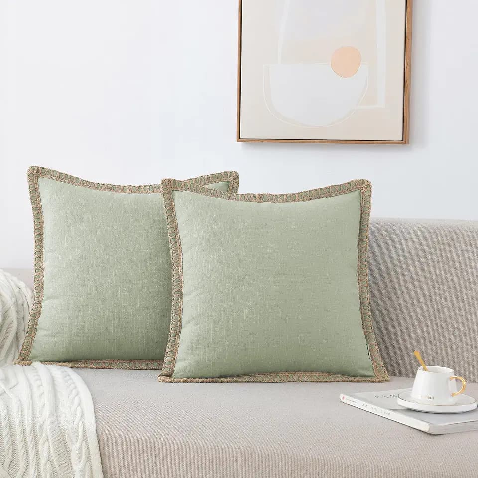 Throw Pillow Covers 18x18 Outdoor Decorative Pillows Cover for Couch
