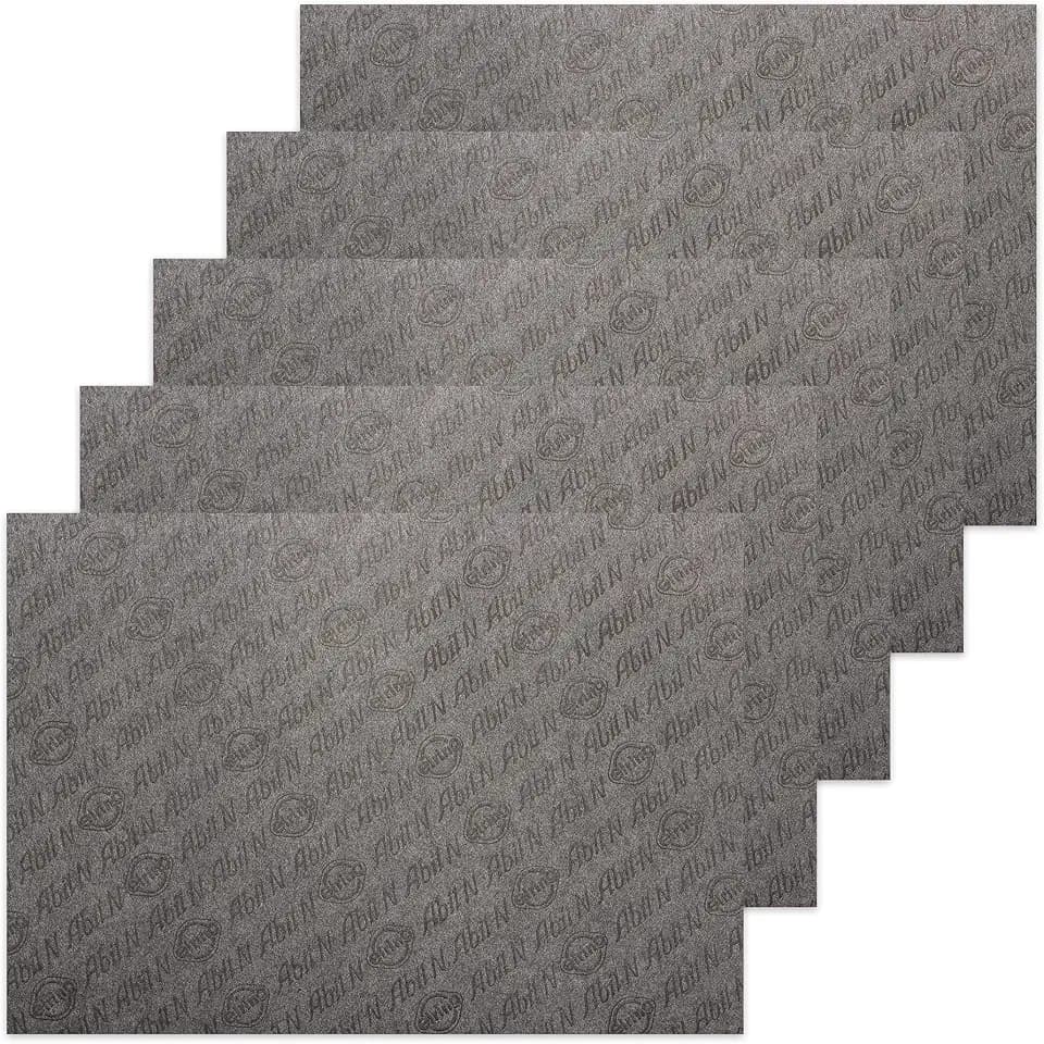 ABIL N 5 Bogen Dichtungspapier – Öl- und Benzinbeständig – Motor – Max. Druck: 10 Bar – A4 297x210 mm (Je 1x 0,25/0,5/0,75/1,0/1,5 mm)
