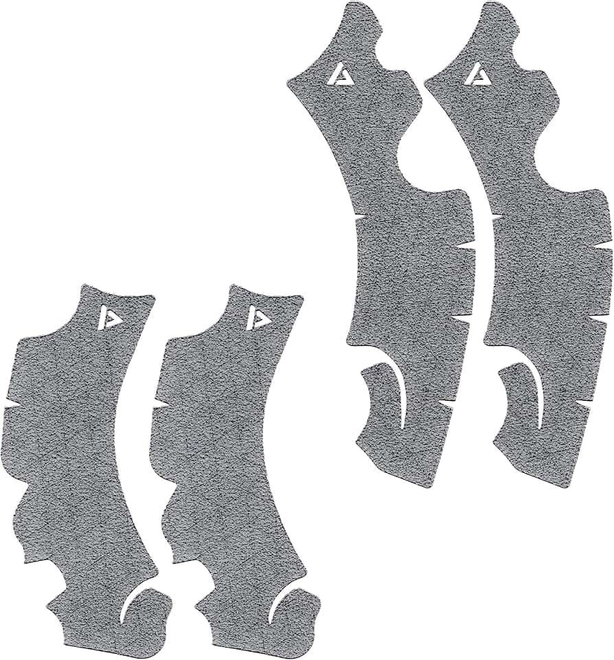 Honda CRF250R CRF450R Rubberized Frame Grip Tape/Guard │ (Fits: 2022-2027) (2 Pairs - Gray)