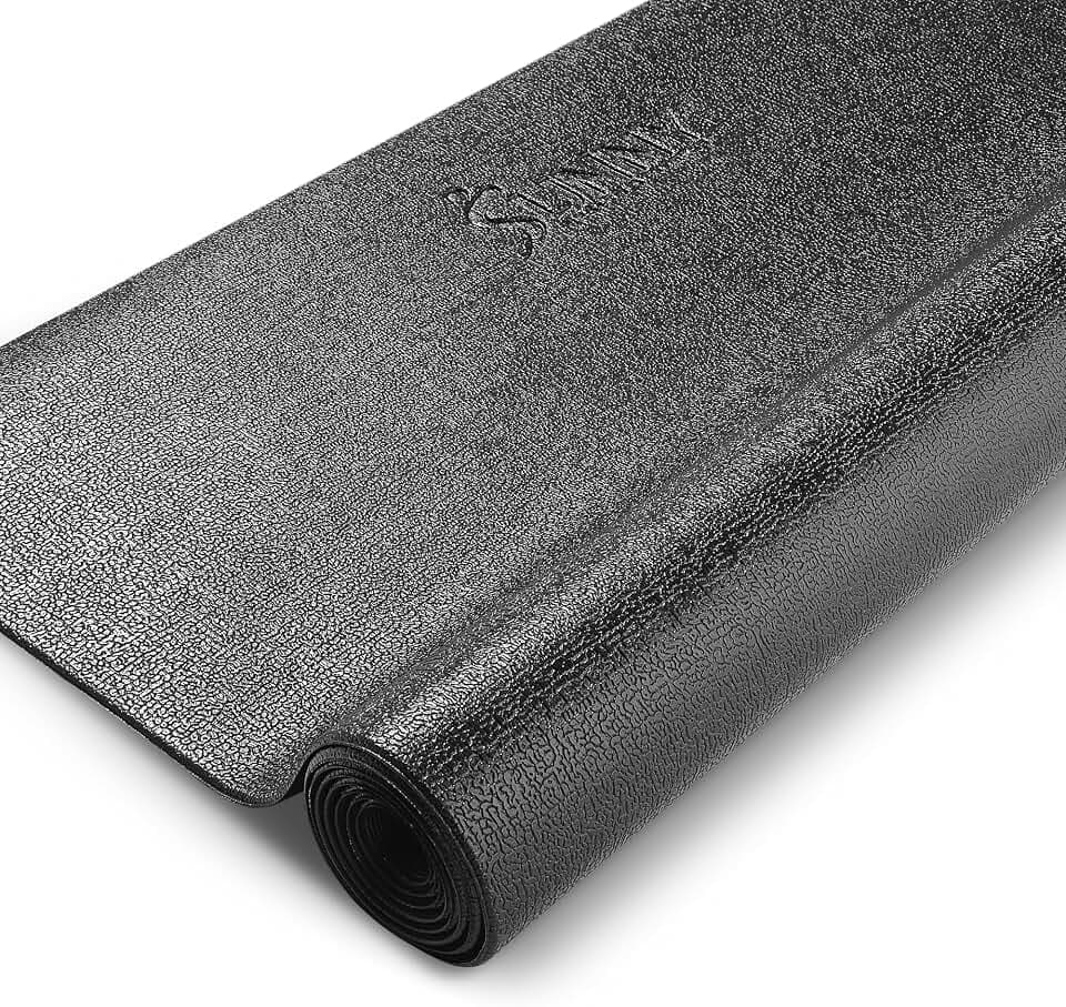 Sunny Health & Fitness Equipment Mats, Home Gym Floor Protection, 4 Sizes