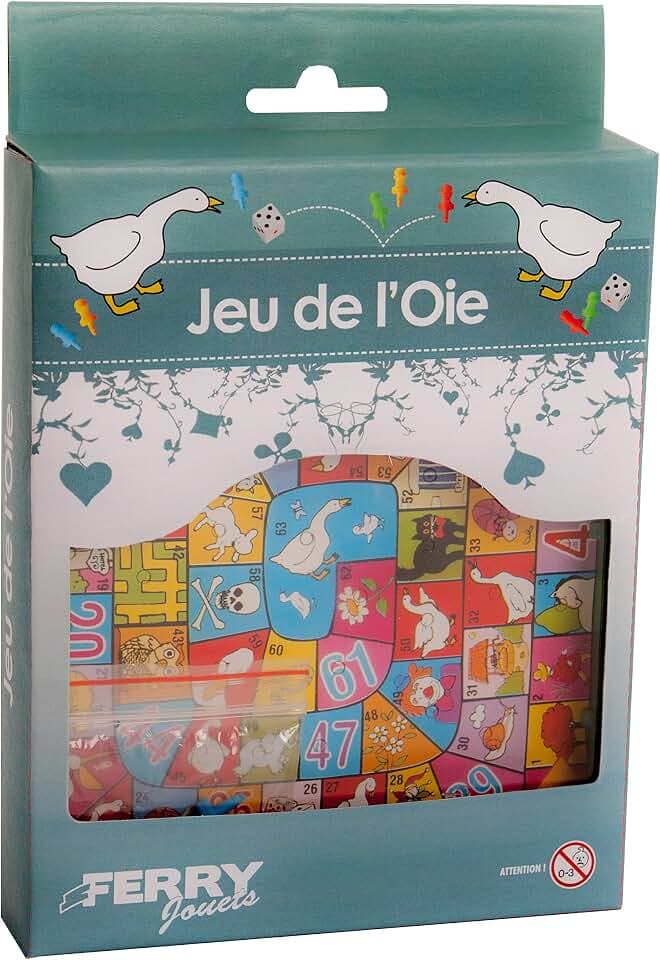 WDK Partner – a0400018 – Gesellschaftsspiele – Gänsespiel – Coffret Reise
