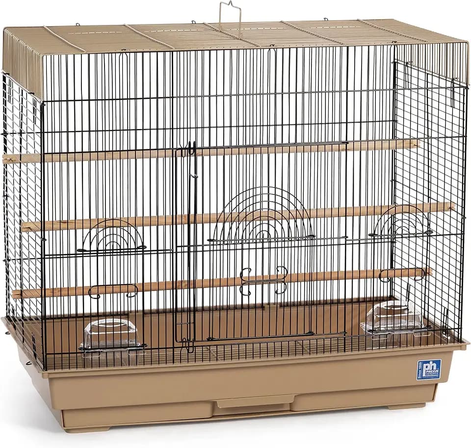 Prevue Pet Products Flight Cage, Brown/Black SP1804-5