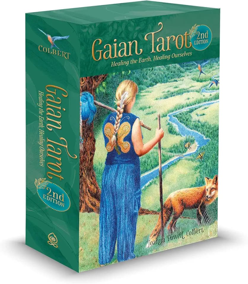 Gaian Tarot: Healing the Earth, Healing Ourselves, 2nd Edition (Tarot Kit Box Set with 78 Cards and Guide Book)