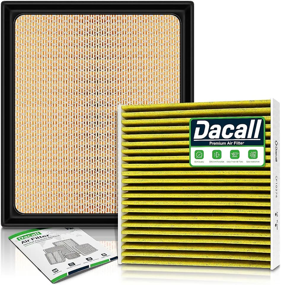Car Engine and Cabin Air Filter Combo for Toyota Tacoma (2016-2023) 3.5L
