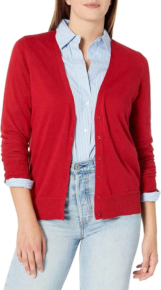 Amazon Essentials Women's Lightweight Cardigan Sweater