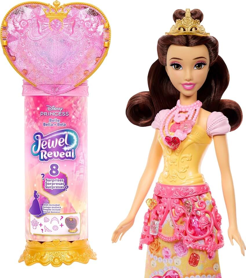 Mattel Disney Princess Belle Surprise Fashion Doll & Accessories