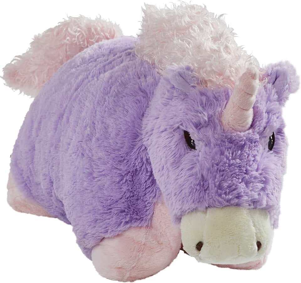 Pillow Pets Magical Unicorn, 18" Stuffed Animal Plush Toy