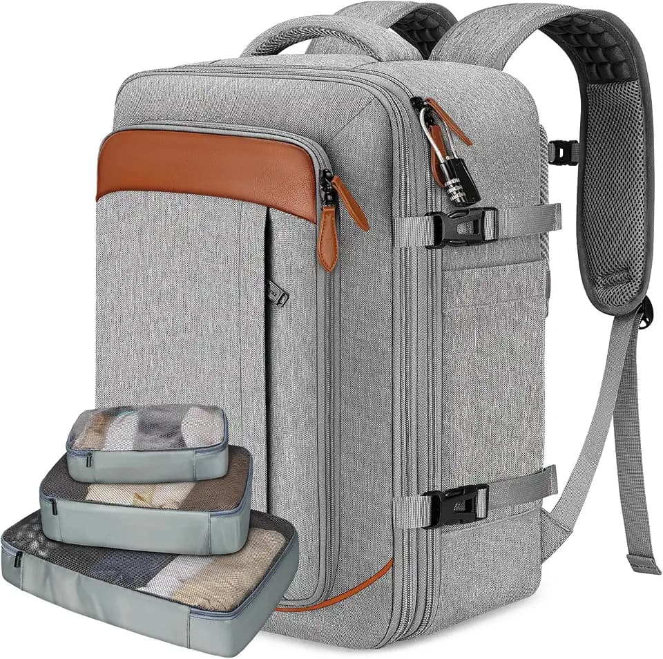 Vancropak Carry On Backpack for Airplanes, Flight Approved Travel Backpack