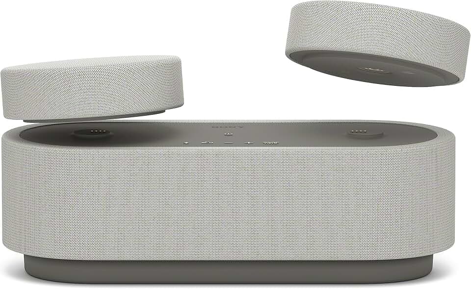 Sony HT-AX7 tragbares Heimkinosystem - Kinosound überall mit 360° Raumklang - Bis zu 30 Stunden Akkulaufzeit - Bluetooth-