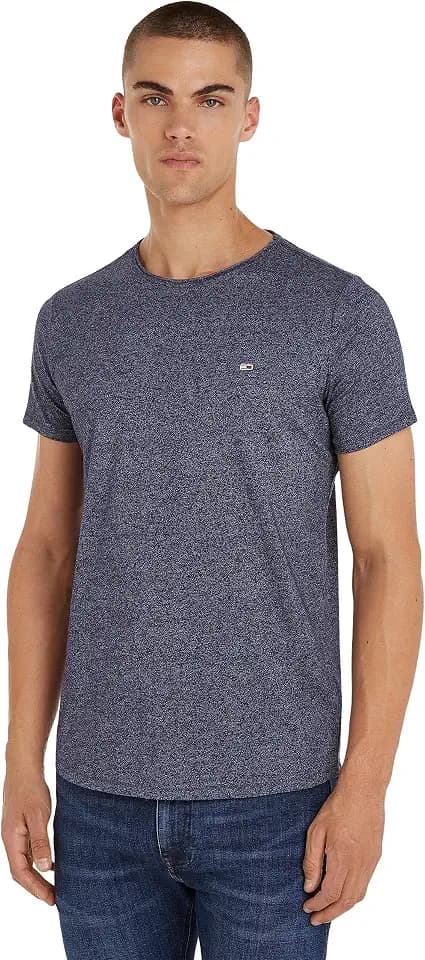 Tommy Jeans Herren T-Shirt Kurzarm Rundhalsausschnitt