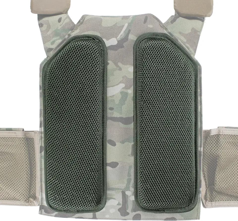 Tactical Ventilation Pad EVA Foam Plate, Soft Mesh Cushion Pad for Vest