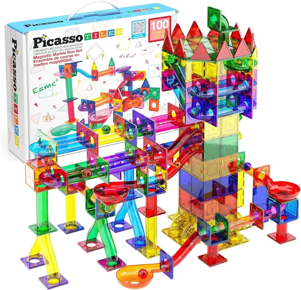 Picasso-Tiles 100 Stück Kugelbahn