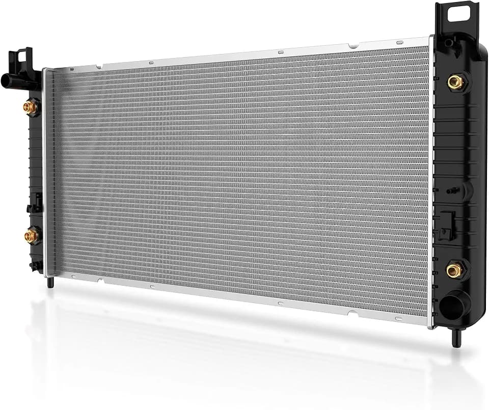 AUTOSAVER88 34'' Radiator Compatible with Chevy Silverado 2500 Suburban Avalanche GMC Yukon Sierra Tahoe Escalade Hummer H2 With TOC and EOC CU2370