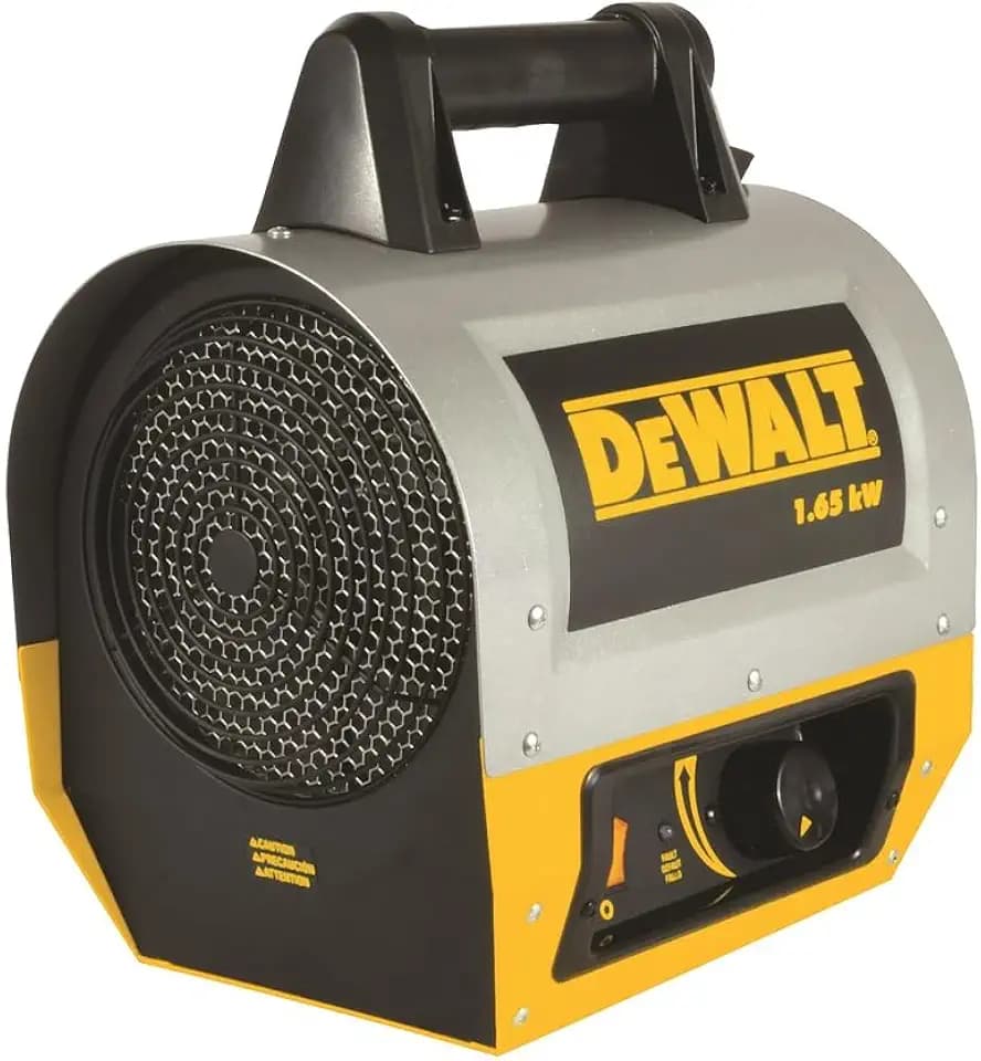 DEWALT Forced Air Electric Construction Heater (1.65 kw)