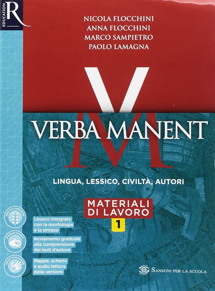 Verba manent. Esercizi-Repertori lessicali. Per le Scuole superiori. Con e-book. Con espansione online (Vol. 1)