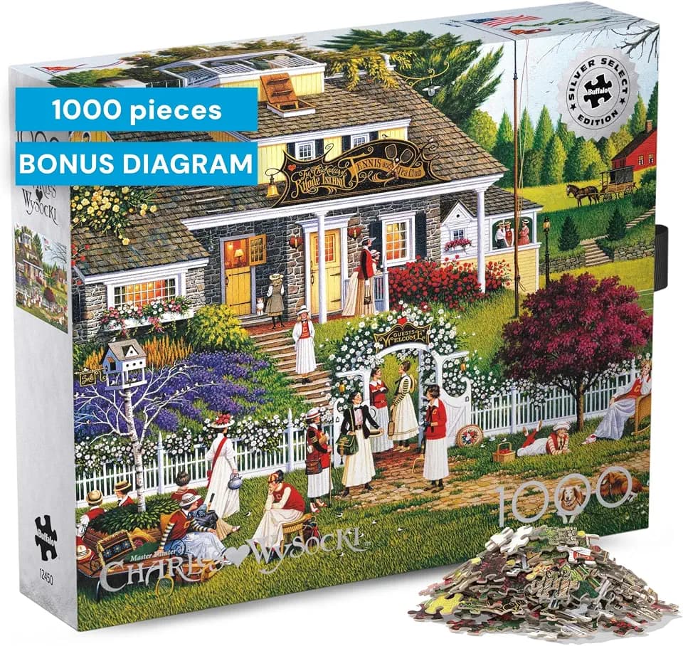 Buffalo Games - Charles Wysocki Love - 1000 Piece Jigsaw Puzzle for Adults