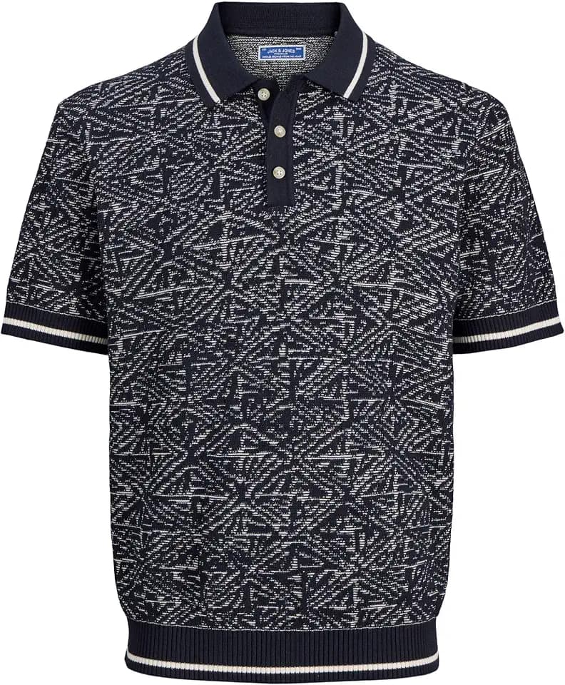 JACK & JONES Male Gestricktes Polo Gestricktes Polo