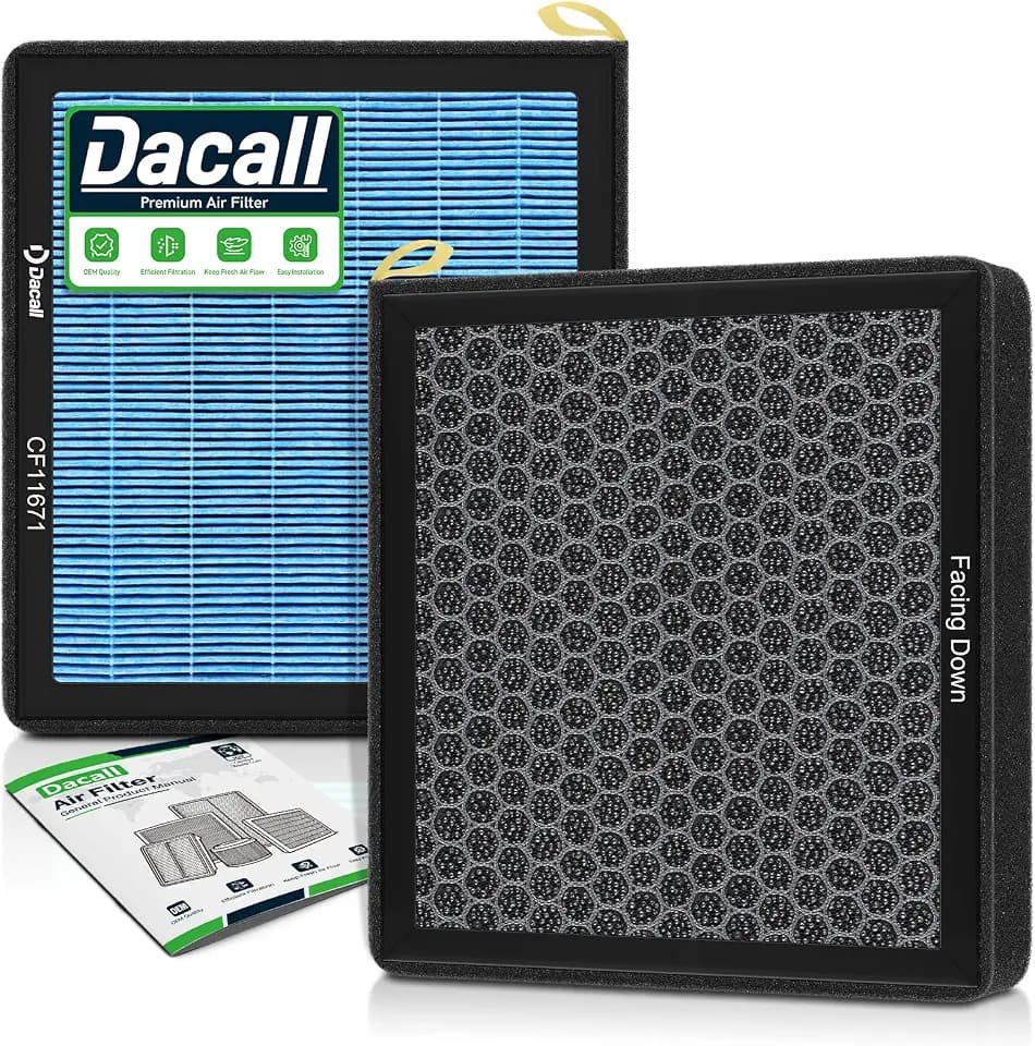 CF11671 Cabin Air Filter for RAM, for Jeep, for Mazda Activated Carbon Bead