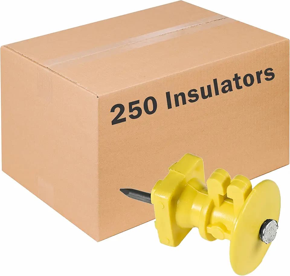Zareba Systems IWKNY-Z Z Insulator with Double-Headed Nails, 250 Pack