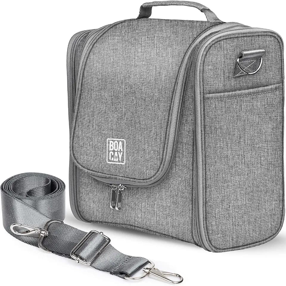 BOACAY Extra Large Hanging Travel Toiletry Bag for Women and Men, Makeup Bag