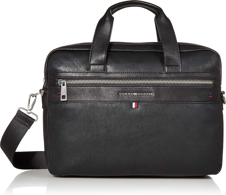 Tommy Hilfiger mens Leo Briefcase
