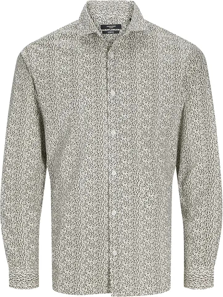 JACK & JONES Herren Jprblablackpool Stretch Ls Shirt Sn Hemd
