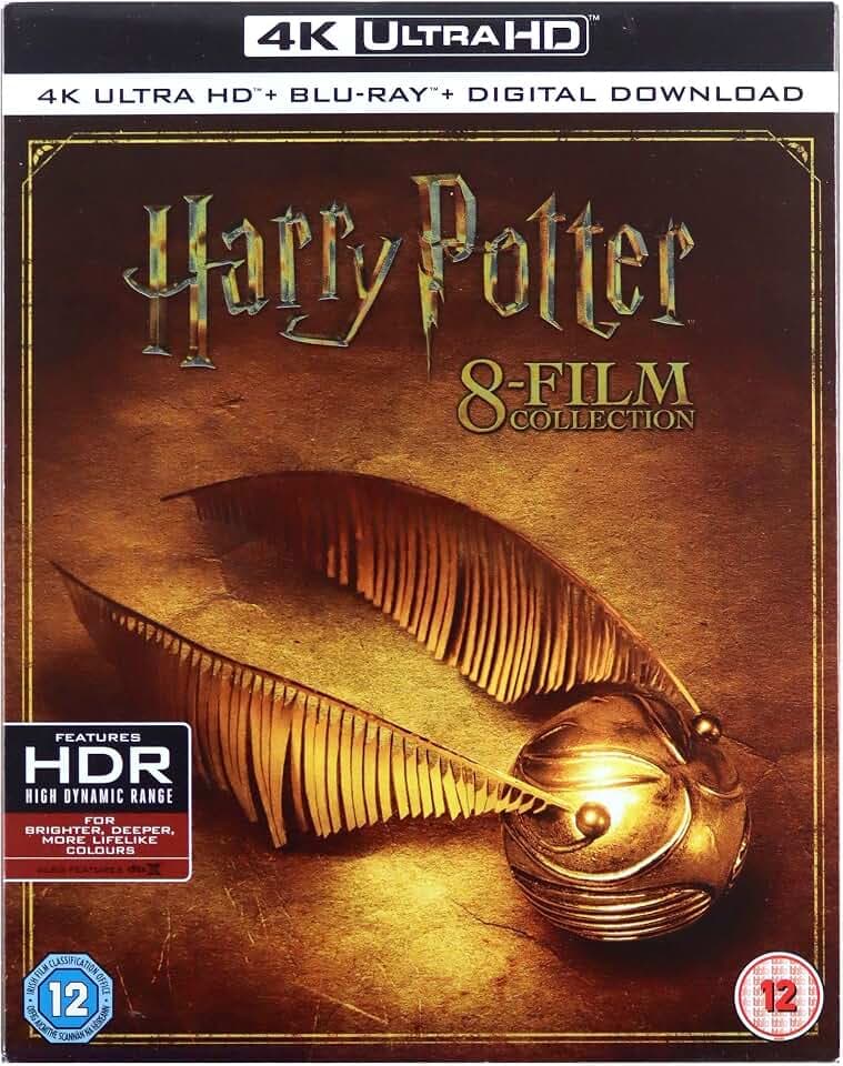 Harry Potter: The Complete 8-Film Collection [4K Ultra-HD] [2001] [Blu-ray] [2011]