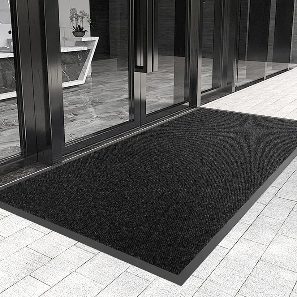 Front Door Mat 48" x 72", Heavy Duty Commercial Doormat for Entrance