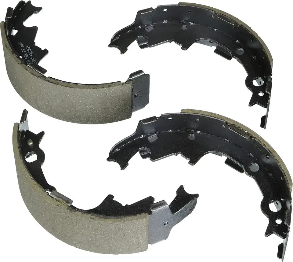 BOSCH BS538 Blue Drum Brake Shoe Set - Rear
