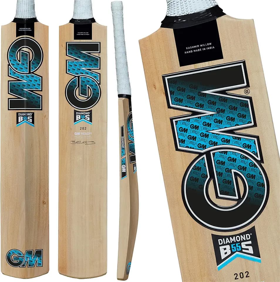 Gunn & Moore GM Cricketschläger – Kaschmir-Weide – Hex-Griff – erhältlich in verschiedenen Qualitäten und Größen für Kinder bis volle Größe