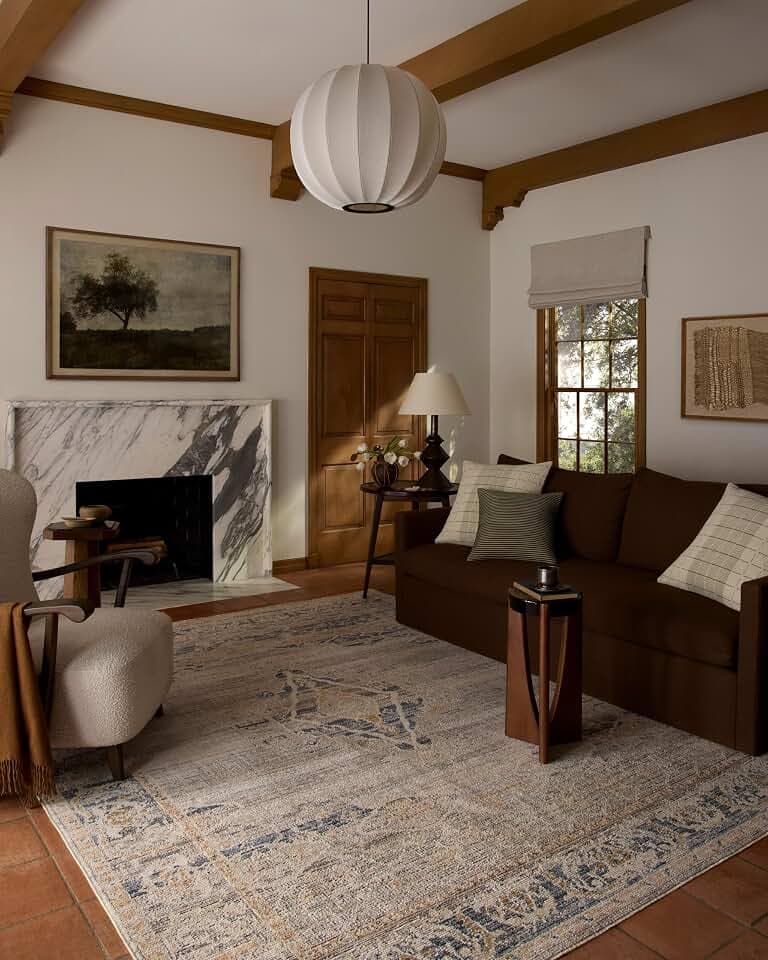 Loloi Milena Natural/Ivory 9'-3" x 13' Area Rug
