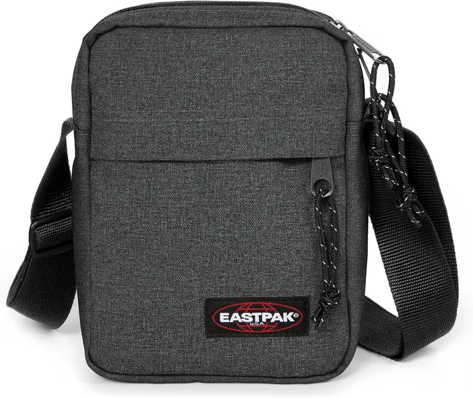 Eastpak The One Shoulder Bag - Storage for Keys, Wallet, and More - Black Denim