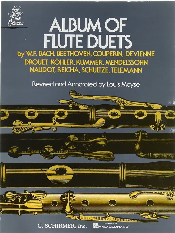 Hal Leonard KM730D50 Album of Flute Duets