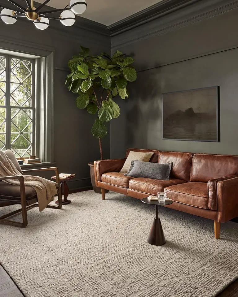 Loloi Magnolia Home Jones Oatmeal 2'-3" x 3'-9" Accent Rug