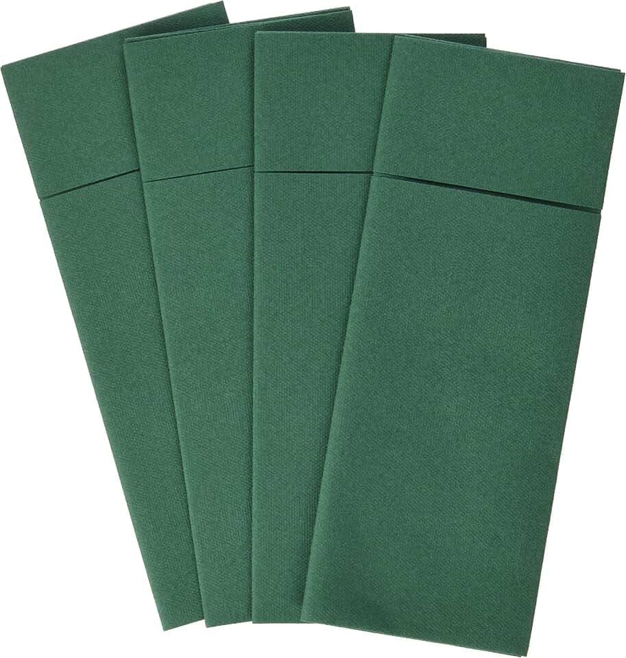 Airlaid Besteckservietten 32x40cm 50/1 - D.GREEN (227)