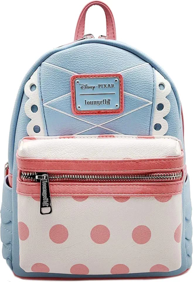 Loungefly x Disney Pixar Toy Story 4 Bo Peep Faux-Leather Mini Backpack (One Size, Multicolored)