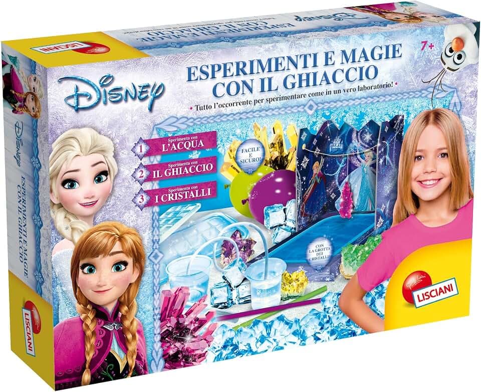 Liscianigiochi – Frozen Experimente und Magie mit dem EIS, Mehrfarbig, 68043