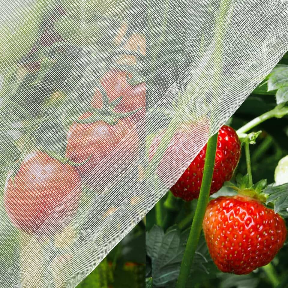 Unves 10' x 30' Garden Netting, Mosquito Bird Netting for Garden