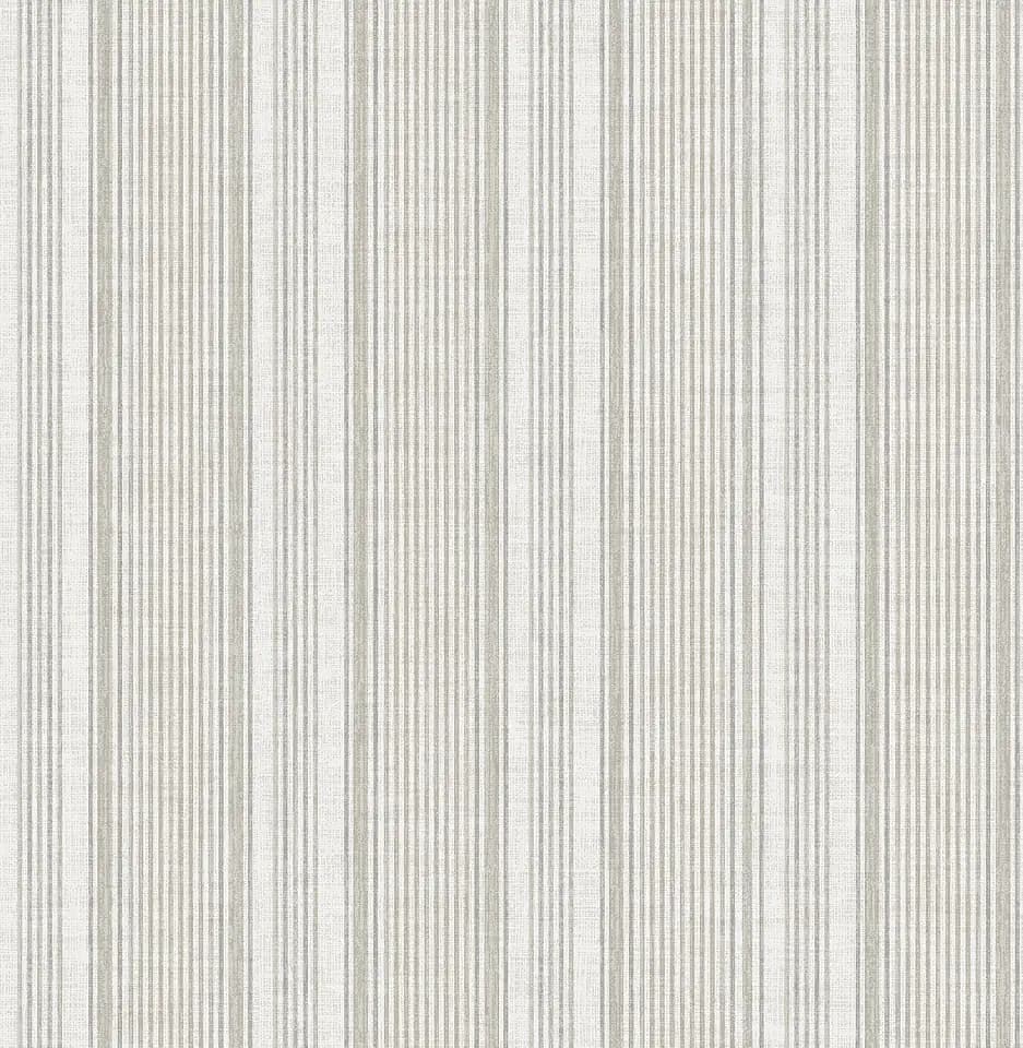 A-Street Prints Ayanna Neutral Striped Wallpaper, 4147-27394