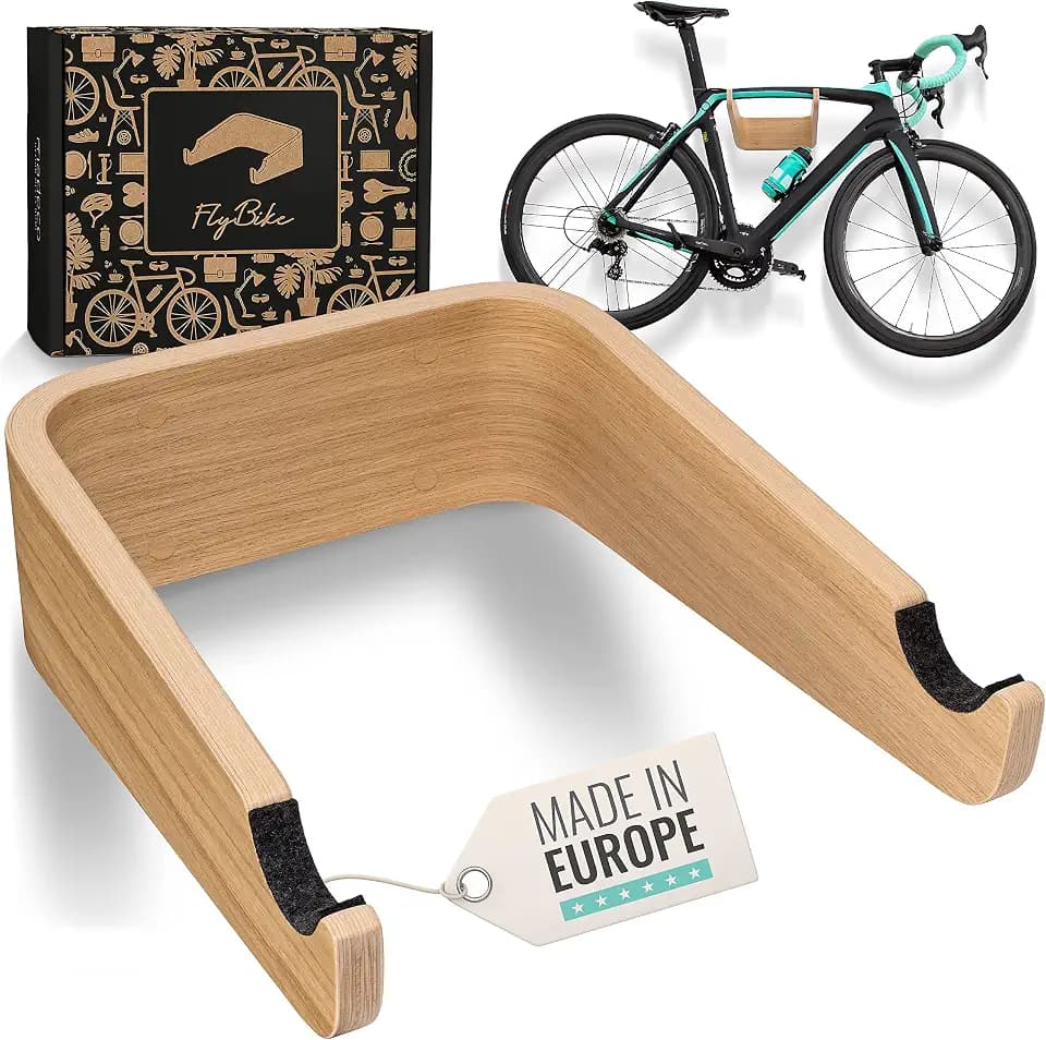 Fahrrad Wandhalterung Holz - FlyBike M Eiche Design-Fahrradhalterung