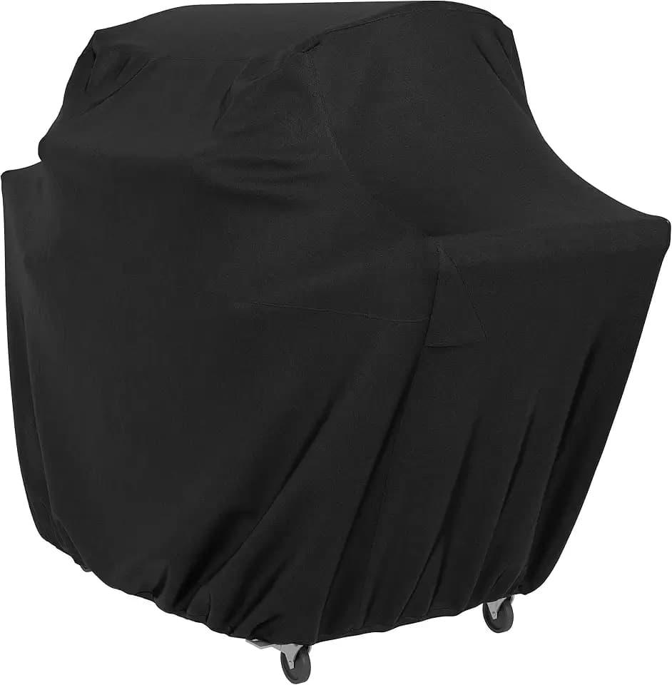 Amazon Basics Gasgrill-Abdeckhülle, für Außenbereich, wasserabweisend, 117 x 61 x 117 cm (L x B x H), Schwarz