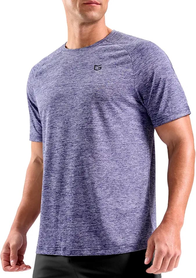 G Gradual Mens Workout Dry Fit Shirts Athletic Performance T-Shirts