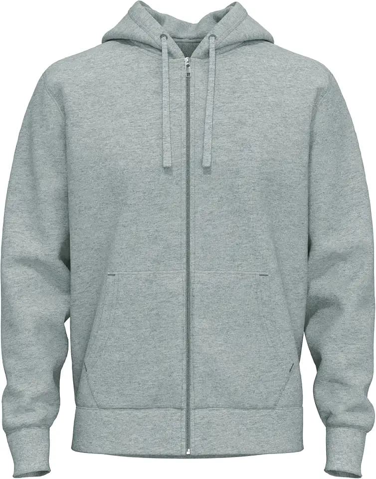 SoftSpun Zip Hoodie für Herren und Frauen | 100% Baumwolle Kapuzenjacke Herren