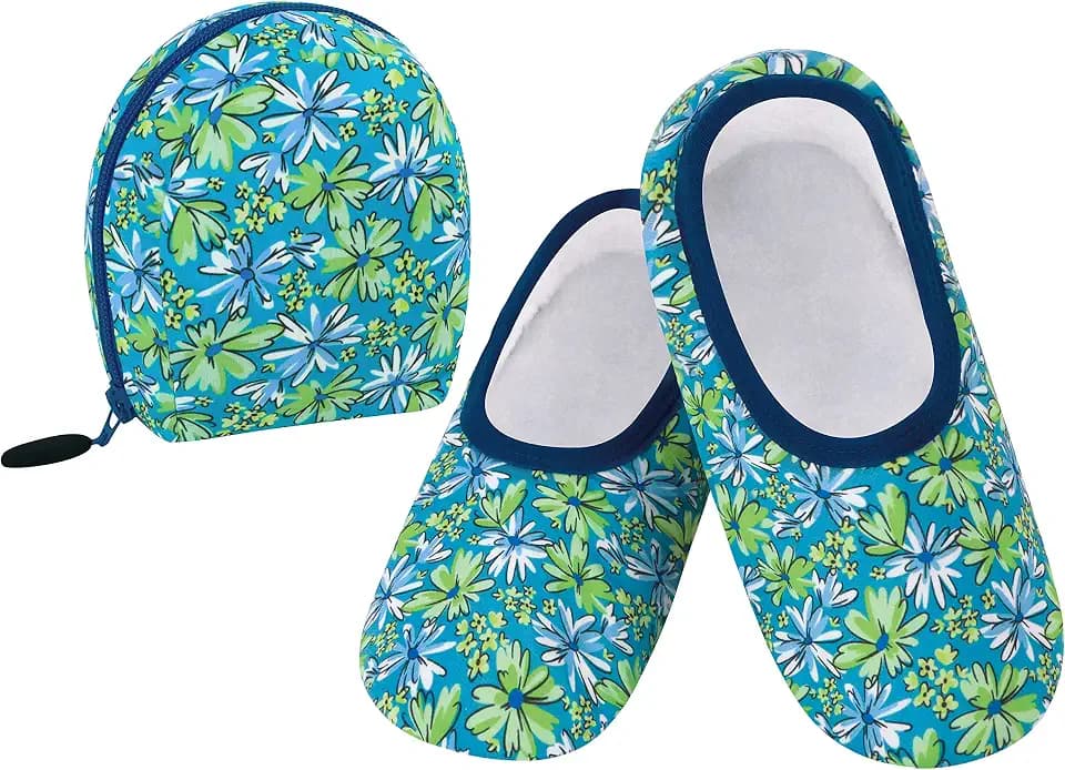 Snoozies Skinnies Travel Slippers for Women