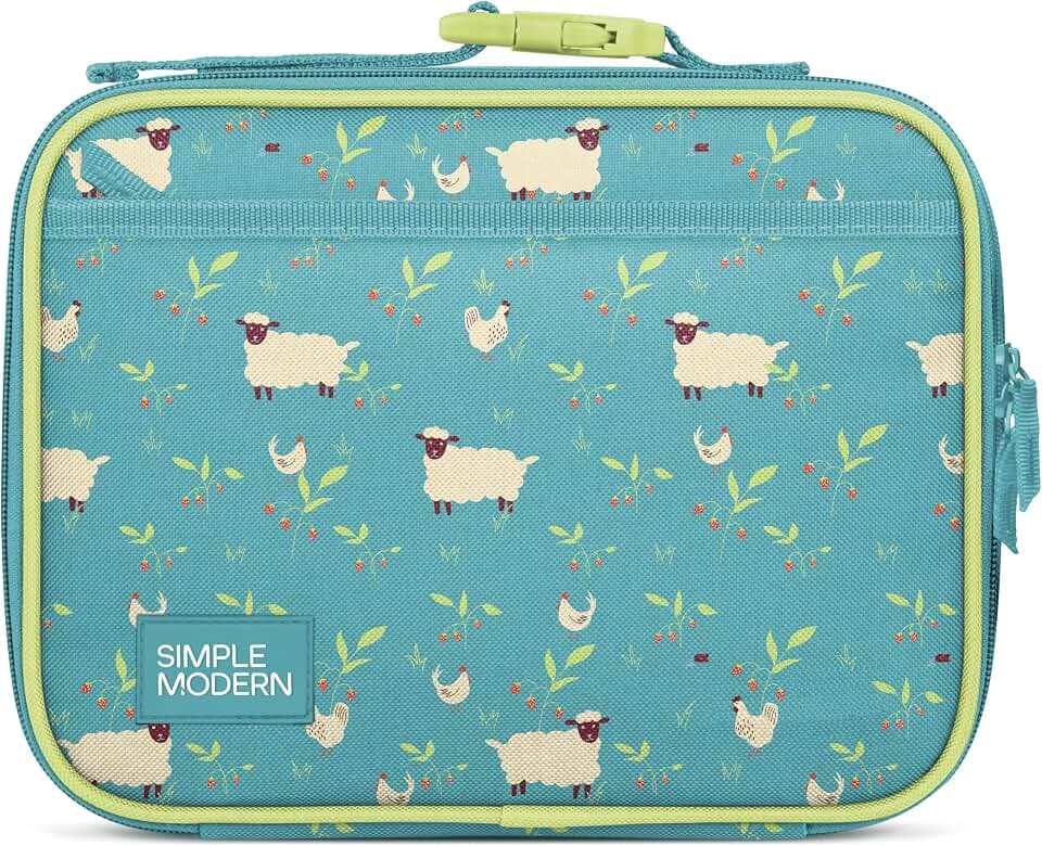 Simple Modern Kids Lunch Box & Insulated Lunch Bag for School | Sheep
