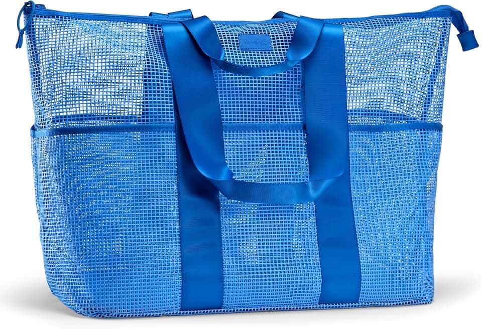 Fit & Fresh The Shore Thing™ XL Marine Grade Mesh Beach Bag, Extra Large Beach Tote, Durable, Sandproof Oversized Pool Bag