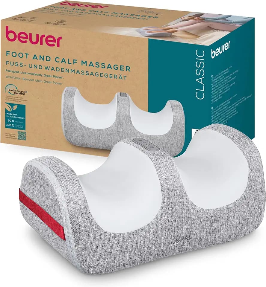 Beurer FM 42 Shiatsu Fuß- und Waden-Massagegerät mit Wärmefunktion